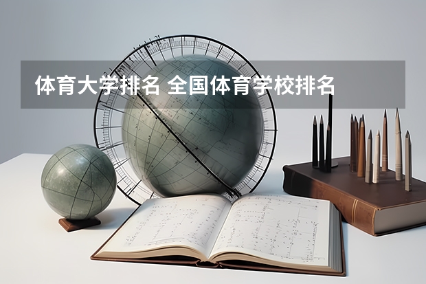 体育大学排名 全国体育学校排名