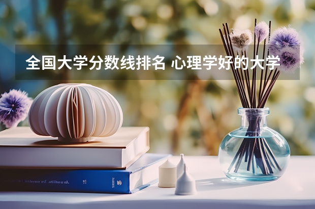 全国大学分数线排名 心理学好的大学排名及分数线