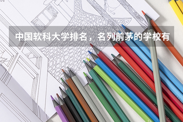 中国软科大学排名，名列前茅的学校有哪些？