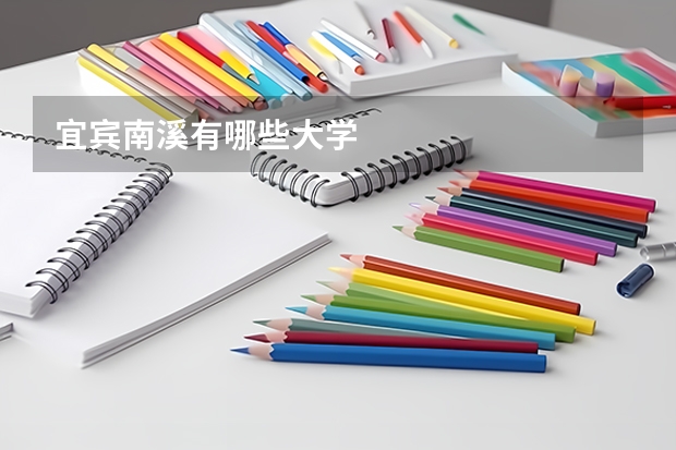宜宾南溪有哪些大学