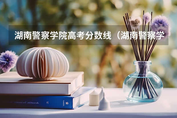 湖南警察学院高考分数线（湖南警察学院分数线2023）
