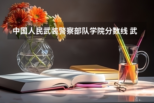 中国人民武装警察部队学院分数线 武警警官学院2022录取分数线