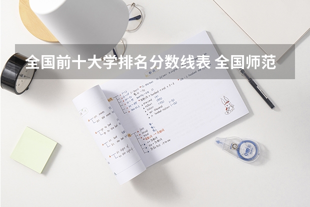 全国前十大学排名分数线表 全国师范类大学排名及分数线