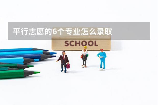 平行志愿的6个专业怎么录取