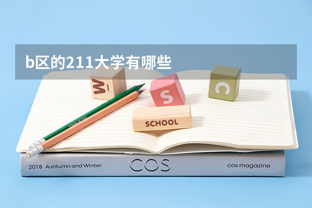 b区的211大学有哪些