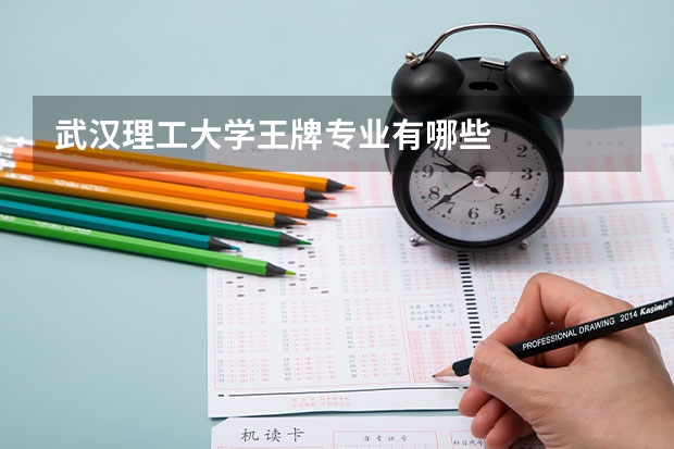 武汉理工大学王牌专业有哪些