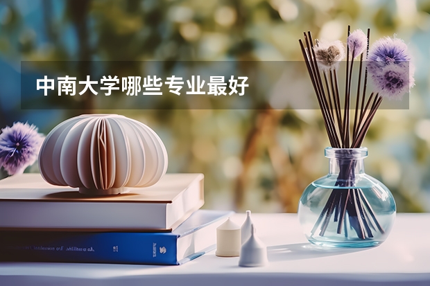中南大学哪些专业最好