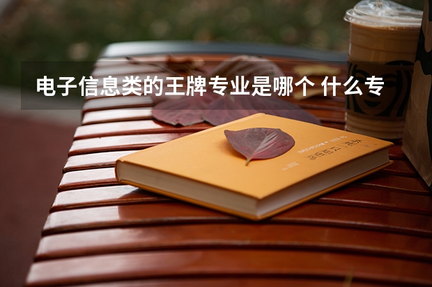 电子信息类的王牌专业是哪个 什么专业吃香