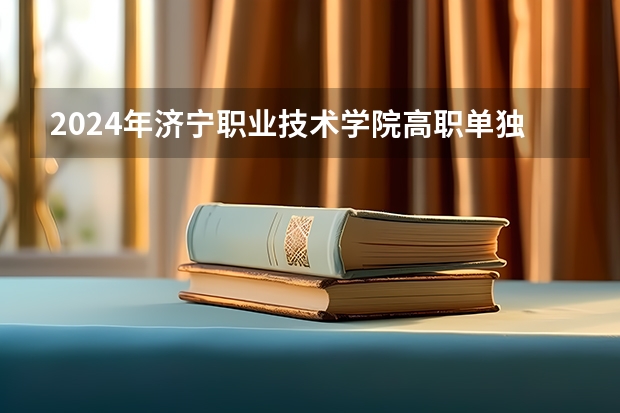 2024年济宁职业技术学院高职单独招生和综合评价招生学费多少钱一年