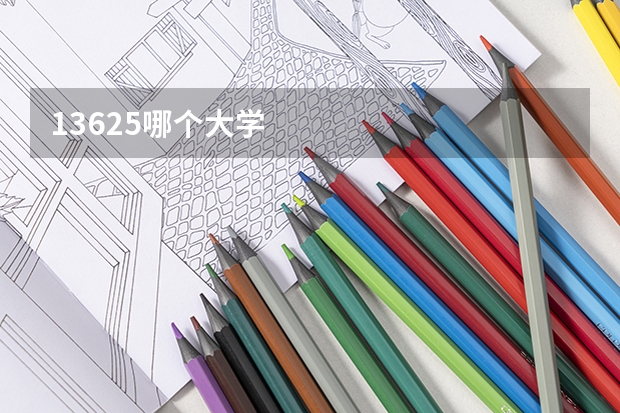 13625哪个大学