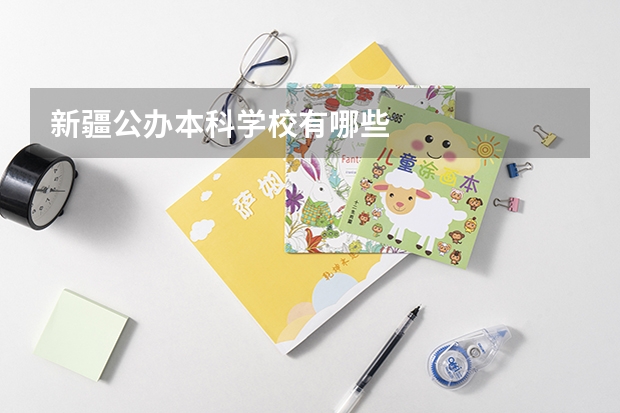 新疆公办本科学校有哪些