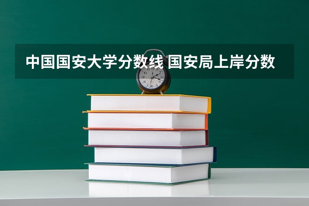 中国国安大学分数线 国安局上岸分数
