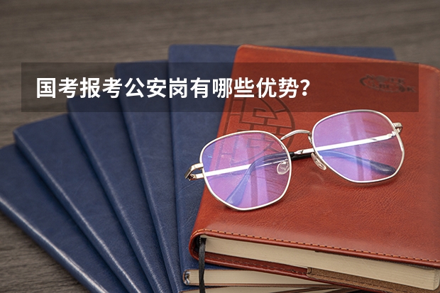 国考报考公安岗有哪些优势？